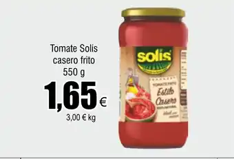 FROIZ Tomate Solís casero frito 550 g oferta