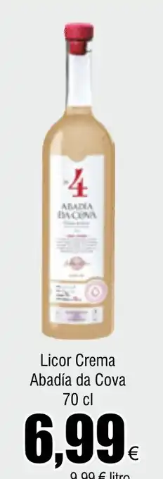 FROIZ Licor Café Abadía da Cova 70 cl oferta