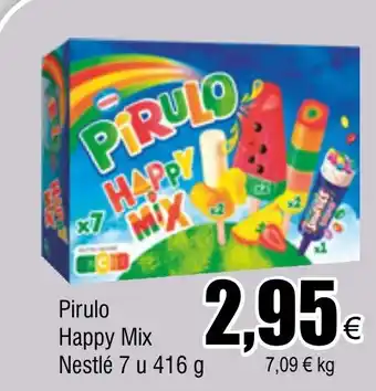 FROIZ Pirulo Happy Mix Nestlé 7 u 416 g oferta
