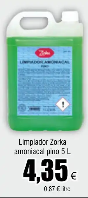FROIZ Limpiador Zorka amoniacal pino 5 L oferta