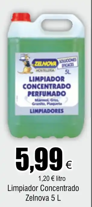 FROIZ Limpiador Concentrado Zelnova 5 L oferta
