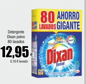 FROIZ Detergente Dixan polvo 80 lavados oferta