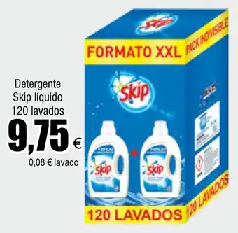 FROIZ Detergente Skip líquido 120 lavados oferta