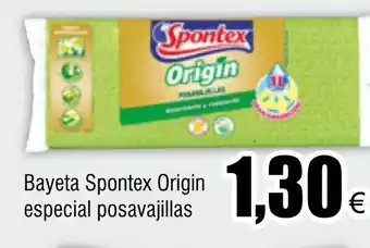 FROIZ Bayeta Spontex Origin especial posavajillas oferta
