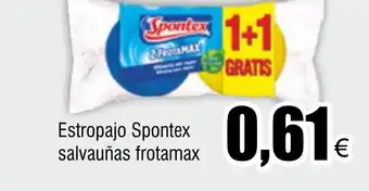 FROIZ Estropajo Spontex salvauñas frotamax oferta