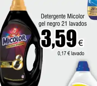 FROIZ Detergente Micolor gel negro 21 lavados oferta