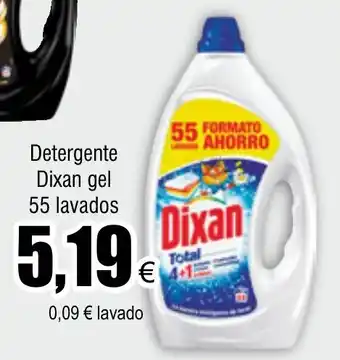 FROIZ Detergente Dixan gel 55 lavados oferta