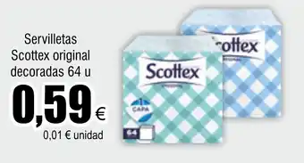 FROIZ Servilletas Scottex original decoradas 64 u oferta