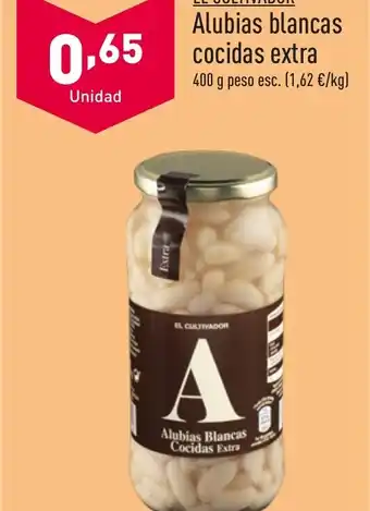 ALDI EL CULTIVADORⓇ Alubias blancas cocidas extra oferta