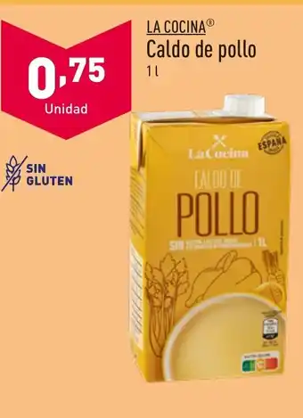 ALDI Caldo de pollo oferta