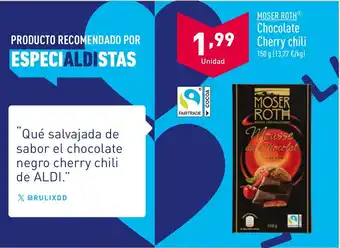 ALDI MOSER ROTHⓇ Chocolate Cherry chili oferta