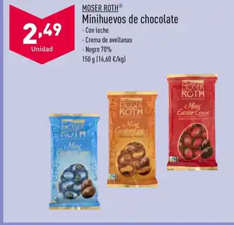 ALDI Minihuevos de chocolate oferta