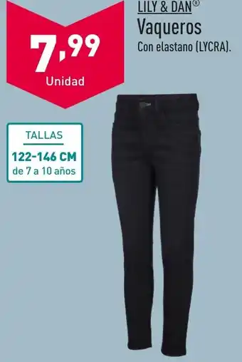 ALDI Vaqueros Con elastano (LYCRA). oferta