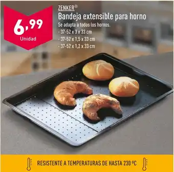 ALDI Bandeja extensible para horno oferta