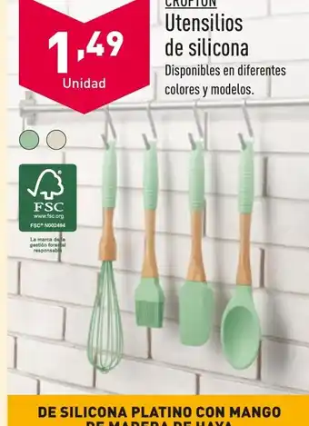 ALDI CROFTONⓇ Utensilios de silicona oferta