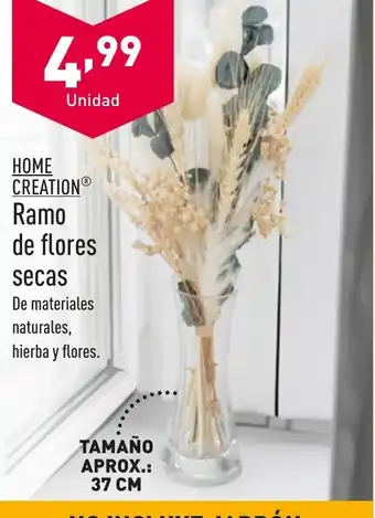 ALDI HOME CREATIONⓇ Ramo de flores secas De materiales naturales, hierba y flores. oferta