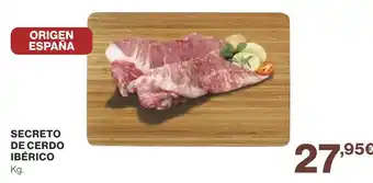 Supercor SECRETO DE CERDO IBÉRICO Kg. oferta