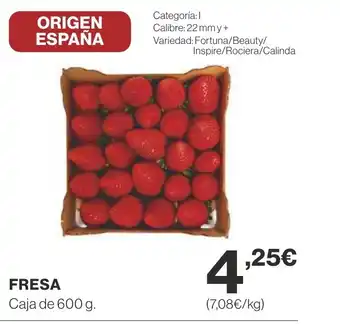 Supercor FRESA Caja de 600 g. oferta