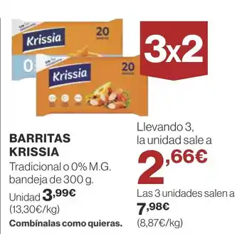 Supercor BARRITAS KRISSIA oferta