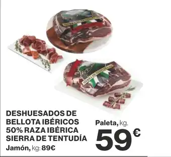 Supercor DESHUESADOS DE BELLOTA IBÉRICOS 50% RAZA IBÉRICA SIERRA DE TENTUDÍA oferta