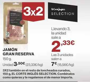 Supercor JAMÓN GRAN RESERVA oferta
