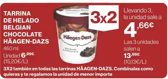 Supercor TARRINA DE HELADO BELGIAN CHOCOLATE HÄAGEN-DAZS oferta