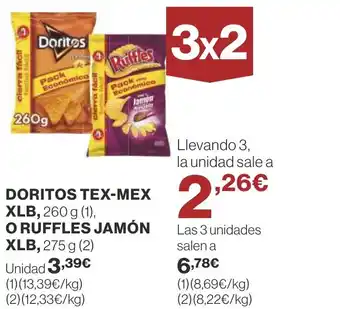 Supercor DORITOS TEX-MEX XLB, 260 g (1), oferta