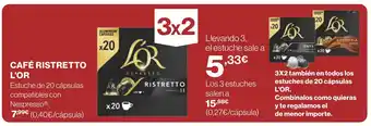 Supercor CAFÉ RISTRETTO L'OR oferta