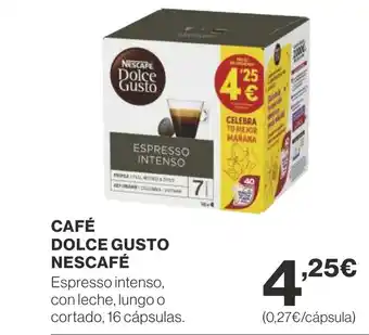Supercor CAFÉ DOLCE GUSTO NESCAFÉ oferta