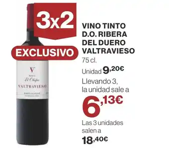 Supercor VINO TINTO D.O. RIBERA DEL DUERO VALTRAVIESO oferta