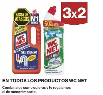Supercor EN TODOS LOS PRODUCTOS WC NET Combínalos como quieras y te regalamos el de menor importe. oferta