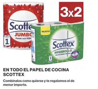 Supercor EN TODO EL PAPEL DE COCINA SCOTTEX oferta