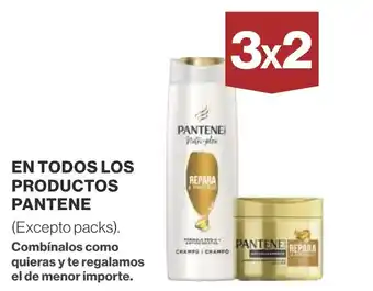 Supercor EN TODOS LOS PRODUCTOS PANTENE (Excepto packs). Combínalos como quieras y te regalamos el de menor importe. oferta