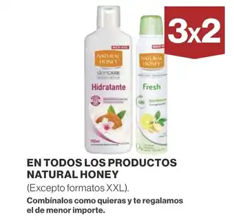 Supercor EN TODOS LOS PRODUCTOS NATURAL HONEY oferta