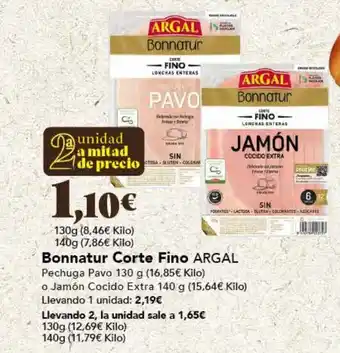 Gadis Bonnatur Corte Fino ARGAL oferta