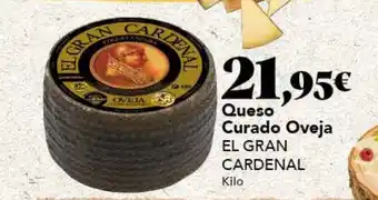Gadis Queso Curado Oveja EL GRAN CARDENAL oferta