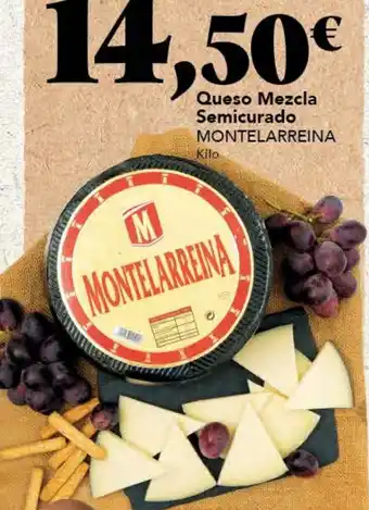 Gadis Queso Mezcla Semicurado MONTELARREINA oferta