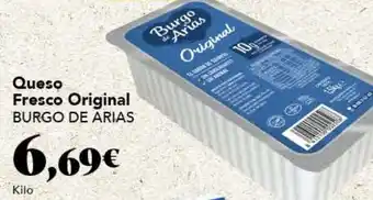 Gadis Queso Fresco Original BURGO DE ARIAS oferta