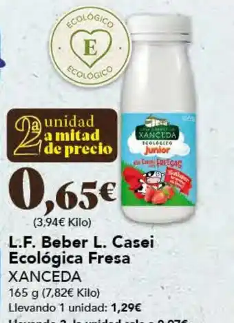 Gadis L.F. Beber L. Casei Ecológica Fresa XANCEDA oferta