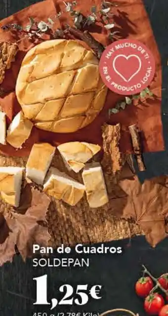 Gadis Pan de Cuadros SOLDEPAN oferta