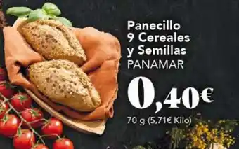 Gadis Panecillo 9 Cereales y Semillas PANAMAR oferta