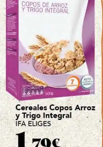 Gadis Cereales Copos Arroz y Trigo Integral IFA ELIGES oferta