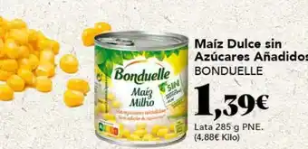 Gadis Maíz Dulce sin Azúcares Añadidos BONDUELLE oferta