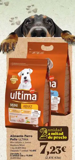 Gadis Alimento Perro Pollo ULTIMA oferta