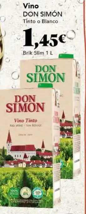 Gadis Vino Tinto RED WINE VIN ROUGE oferta