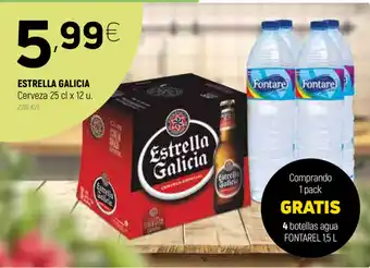 Coviran Estrella Galicia Cerveza 25cl x 12u oferta