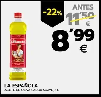 BM Supermercados LA ESPAÑOLA ACEITE DE OLIVA SABOR SUAVE, 1 L oferta