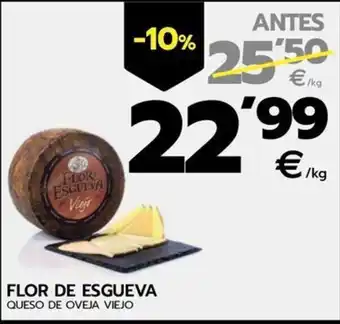 BM Supermercados FLOR DE ESGUEVA QUESO DE OVEJA VIEJO oferta