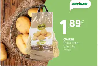 Coviran Coviran Patata blanca bolsa 3kg oferta
