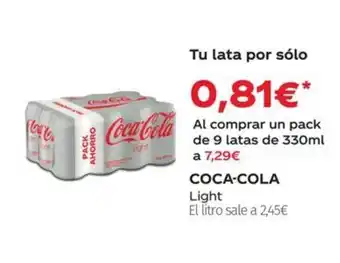 Maskom Supermercados COCA-COLA Light oferta